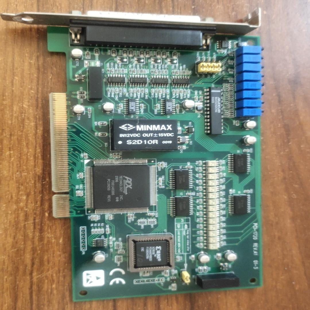 【议价】二手研华装机卡PCI－1720 REVA1数据采集卡实物图