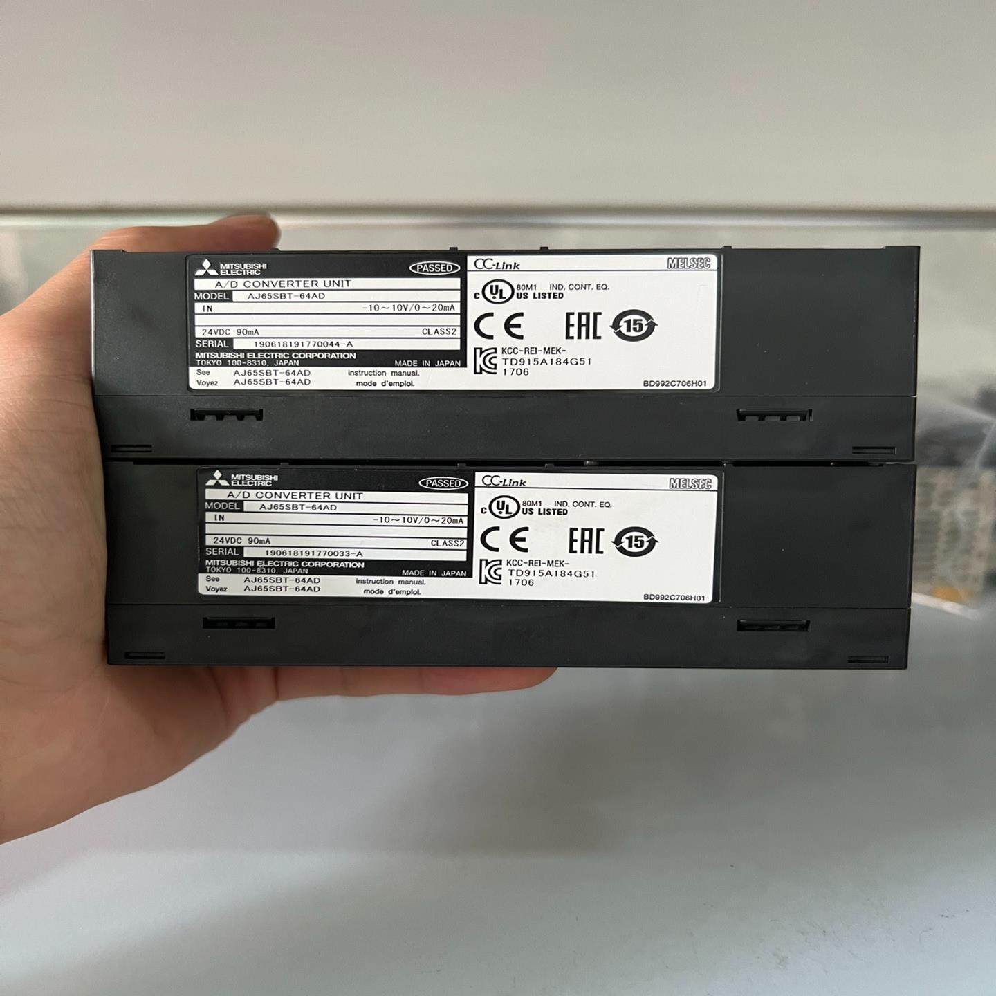 [议价]三菱远程模拟量端子模块aj65sbt-64ad