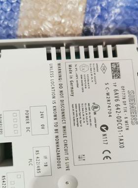 【议价】西门子人机界面OP177BPNDPTK-6MSTN正品全