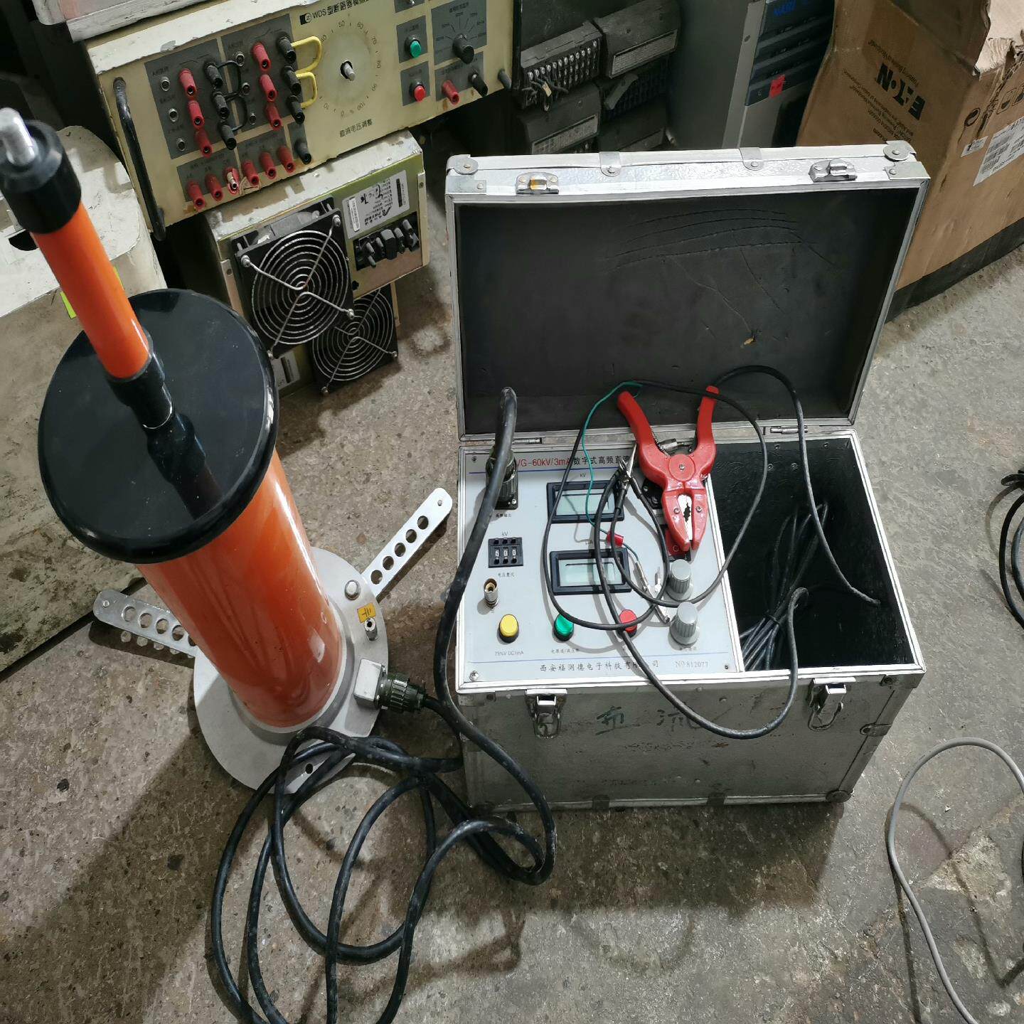 【议价】FVG-60KV3mA 数字式高频直流高压发生器设备能通