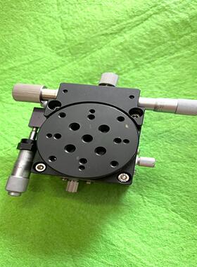 【议价】60XYR三轴微调平台台面60*60mmXY轴行程0-13m