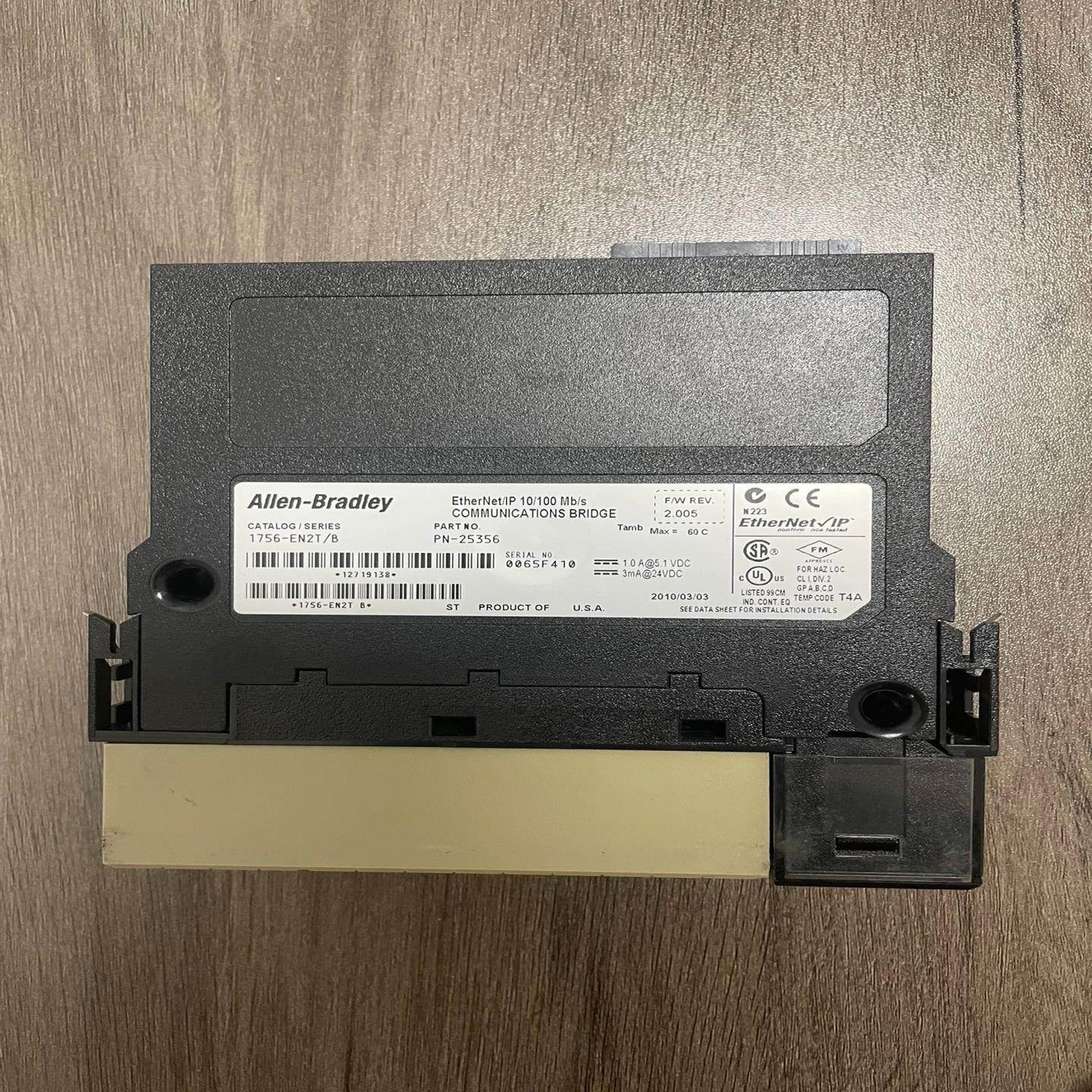 【议价】1756-EN2TAB模块功能完好侧盖不是原盖