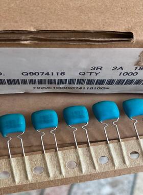 【议价】3000个18318nf日本仙童软壳音频薄膜电容低损耗有