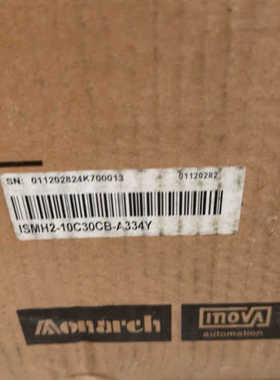 【议价】汇川电机ISMH2-10C30CB-A334Y，原包