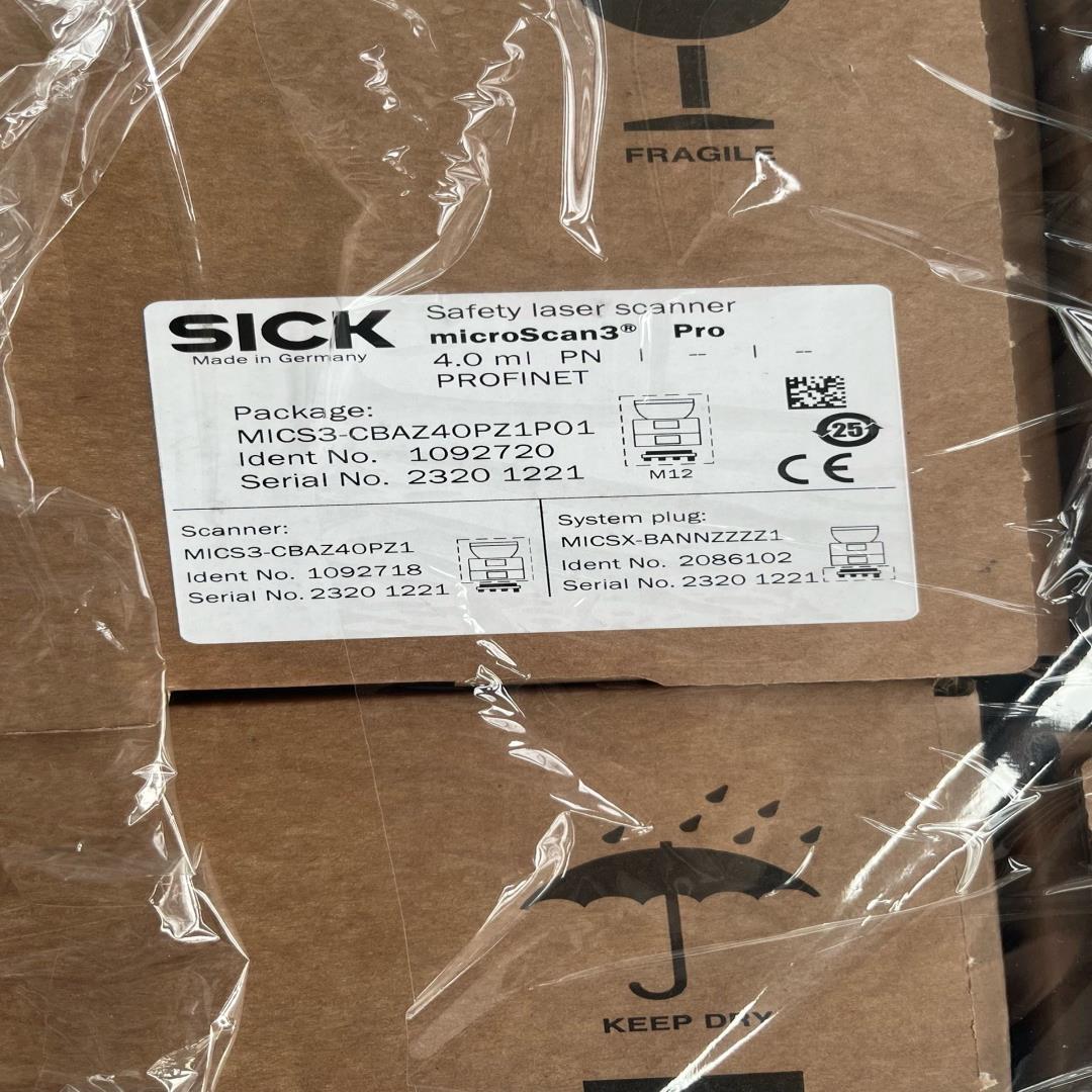 【议价】西克激光扫描仪MICS3-CBAZ40PZ1P01