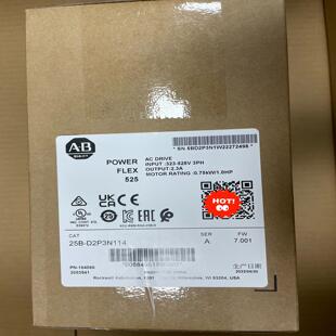 【议价】25BD2P3N114 变频器 A-B 全新原装 议价