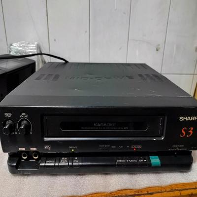 【议价】sharp夏普 vc s3 卡拉ok录像机