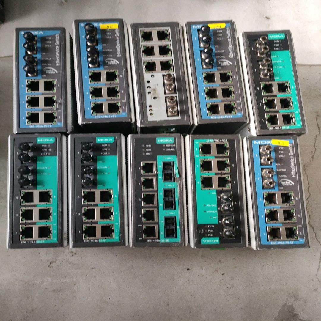 【议价】MOXA工业交换机EDS-408A-SS-ST 实物图功能