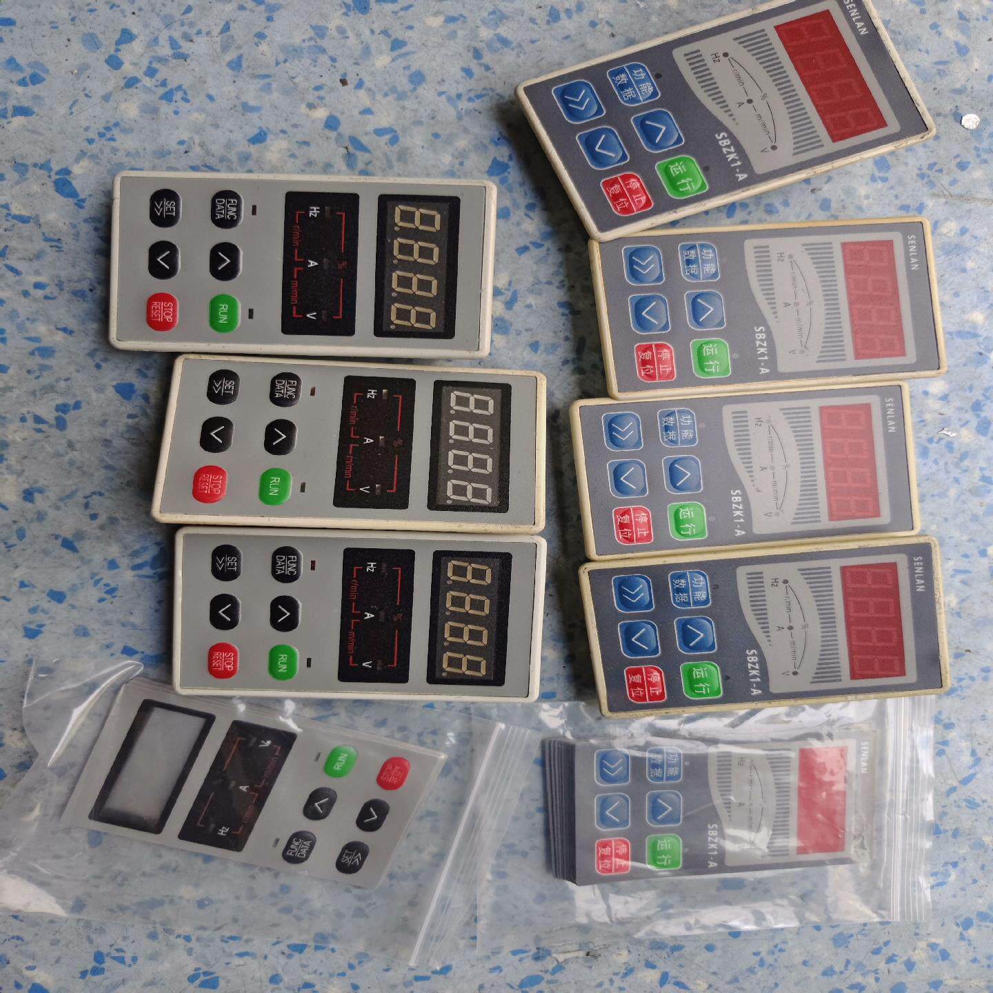 【议价】森兰变频器面板SBZK1-ABT40S拆机包好成色如图