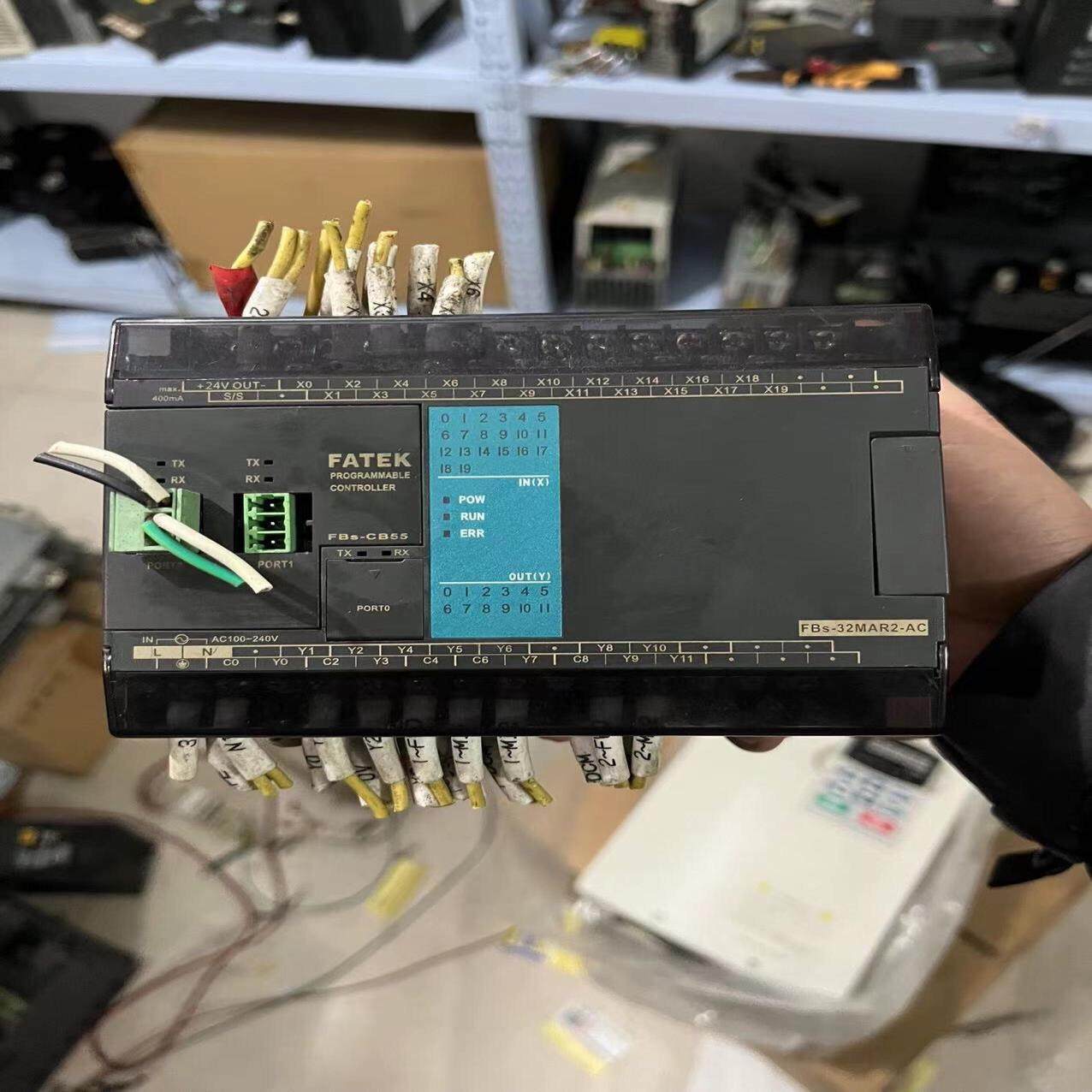【议价】FBs-32MAR2-AC二手拆机永宏PLC实物图拍摄功能包