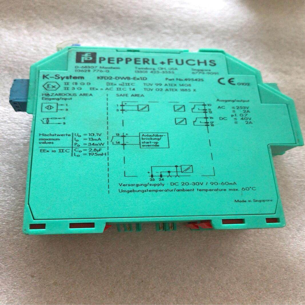 【议价】倍加福安全栅  KFD2-DWB-EX1D