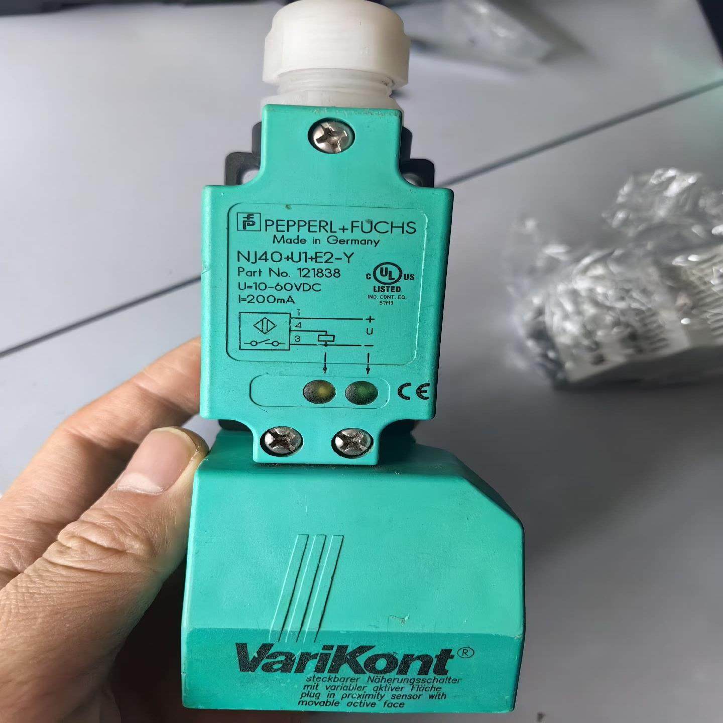 【议价】全新无包装未使用过倍加福P+F传感器NJ40+U1+E2-Y