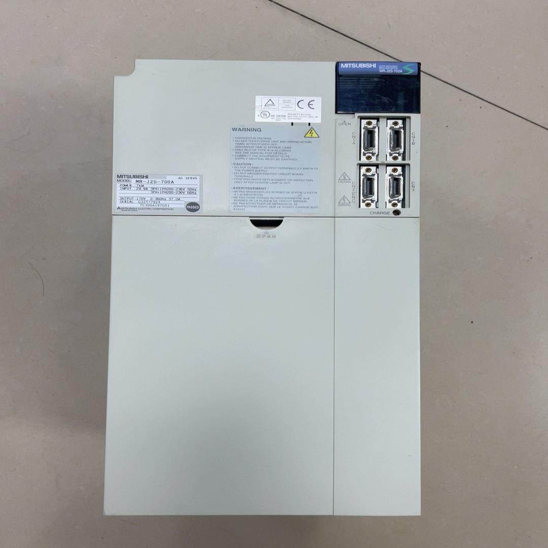 【议价】MR-J2S-700A 拆机三菱7千瓦伺服驱动器成色如图实