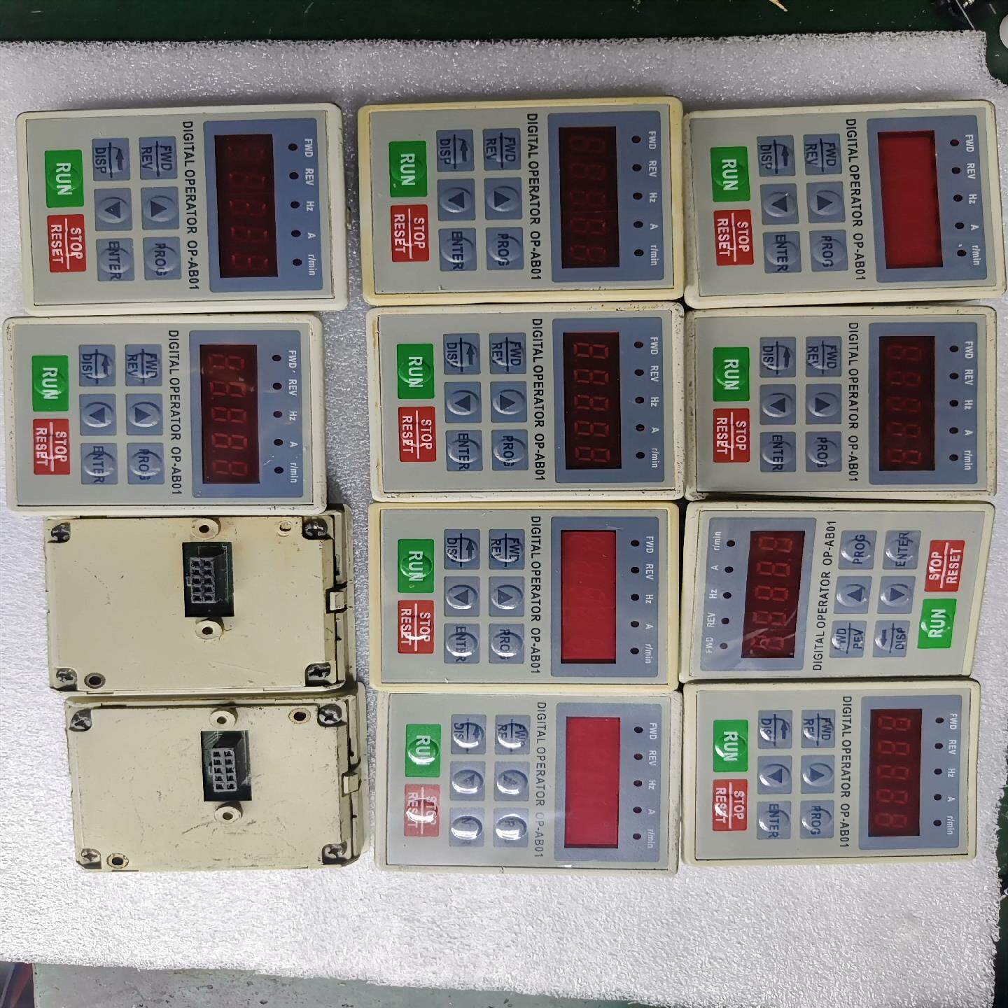 【议价】海利普变频器面板OP-AB01  AB02拆机包好成色如图