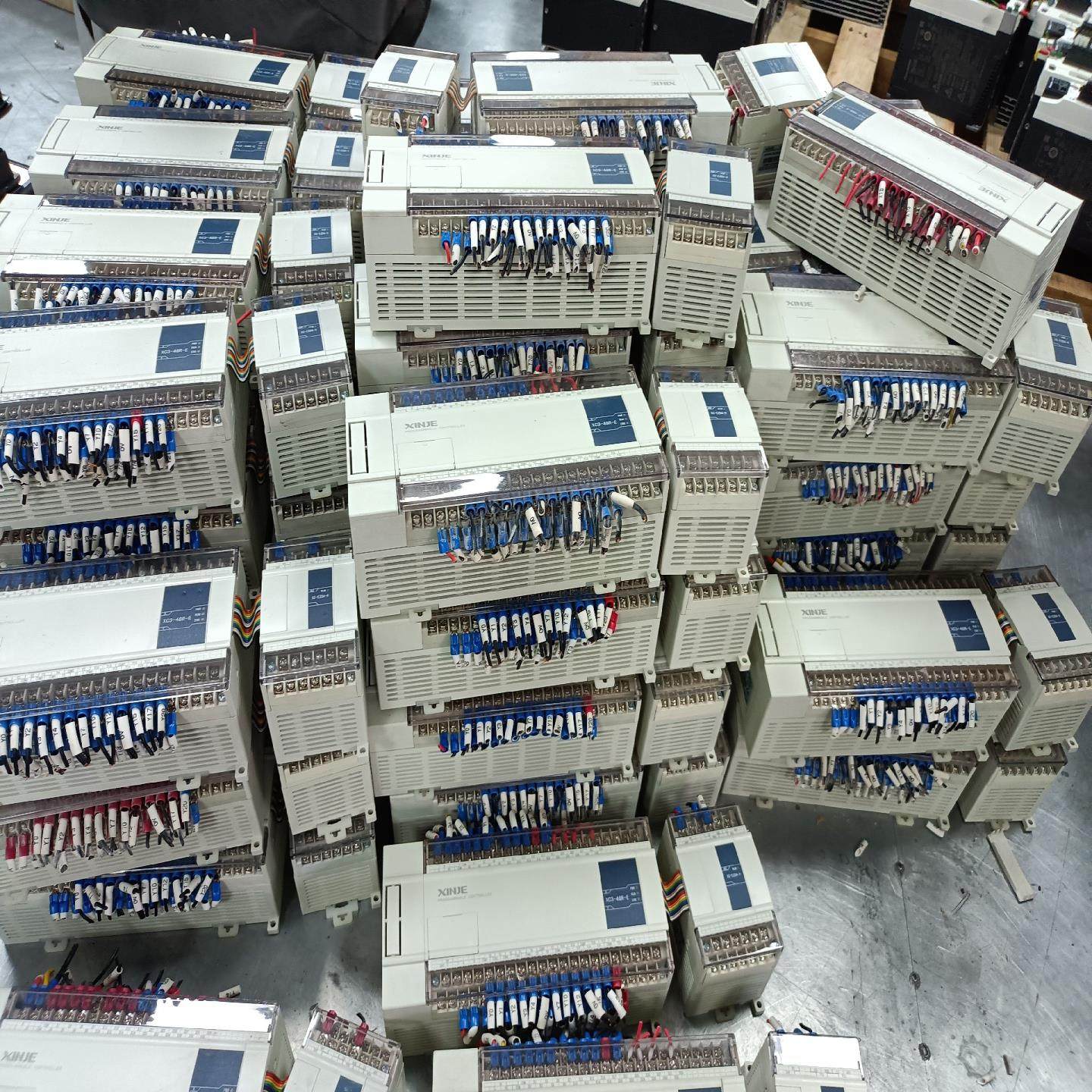 【议价】拆机信捷PLC模拟量输出扩展 XC3-48R-E XC-E2