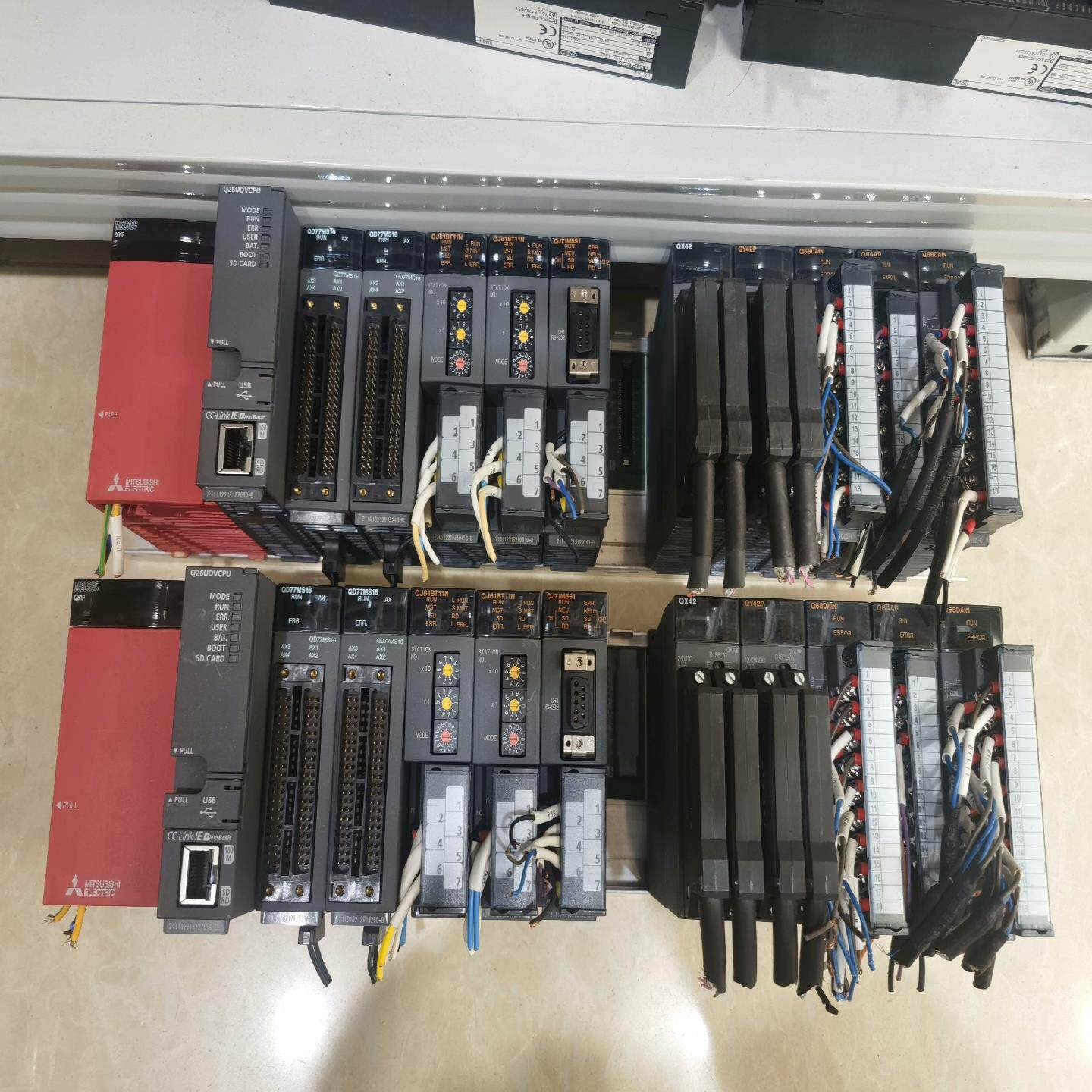 【议价】三菱Q系列PLC高端配置原装正品二手拆机成色充新装机必选
