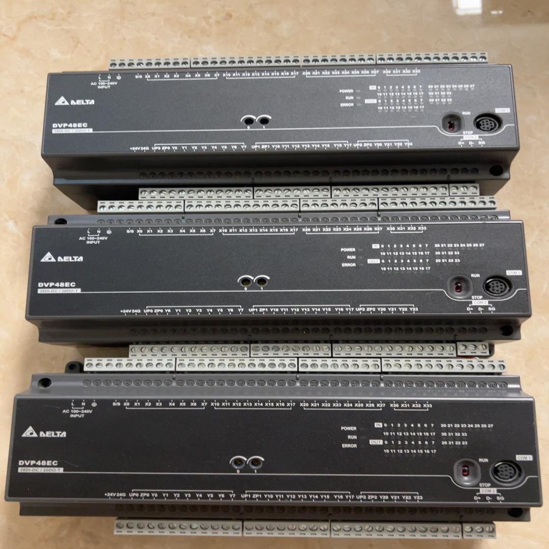 【议价】台达DVP-48EC00T3口罩机拆机实物如图功能包好