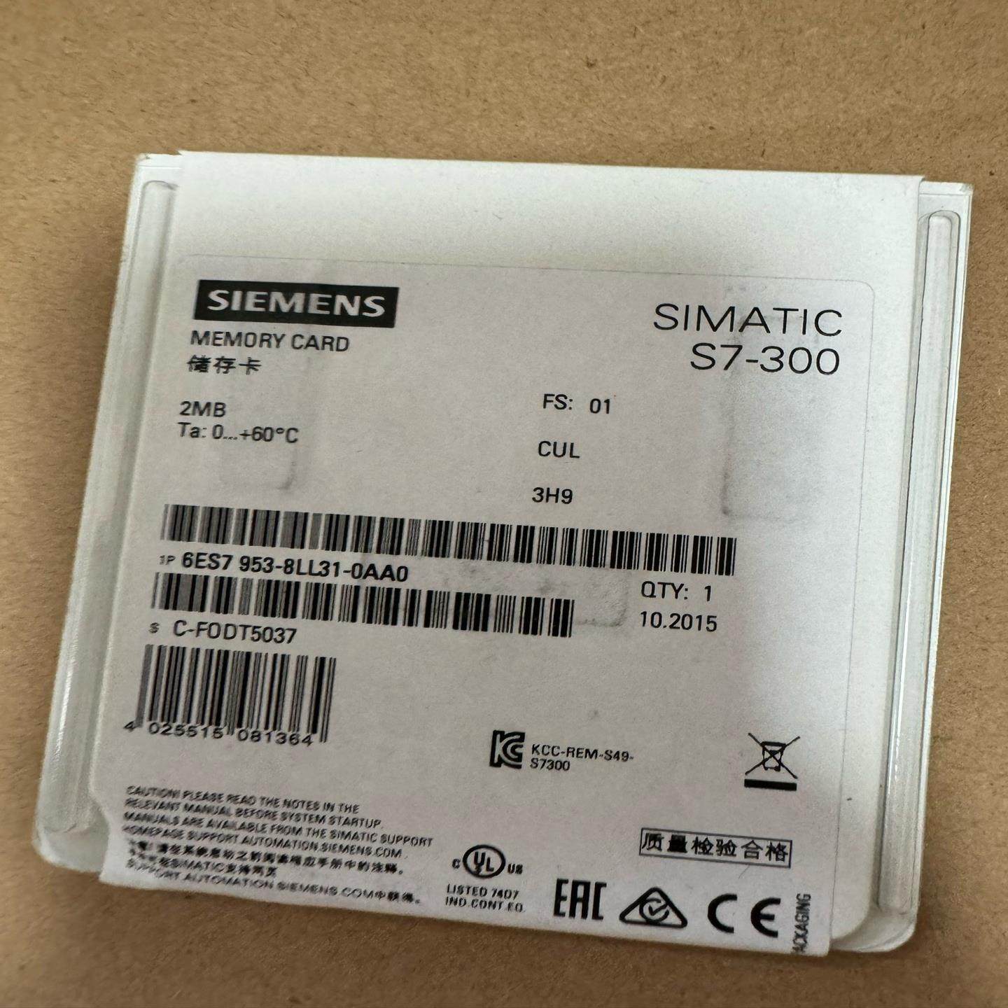 【议价】953-8LL31全新密封2015  2MB