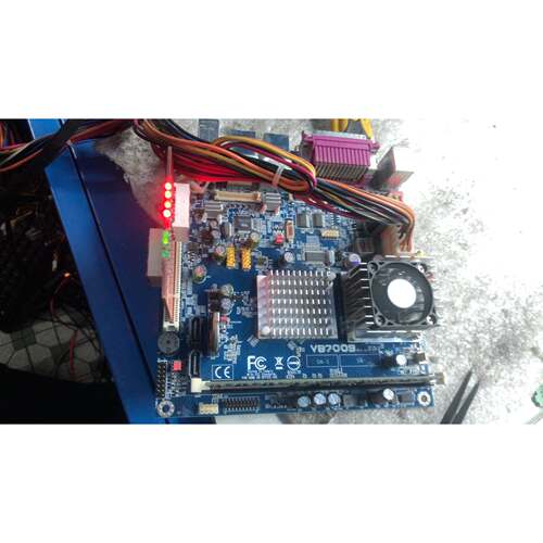 【议价】威盛 VB7009嵌入式双千兆网口 双核 DDR3工控 M