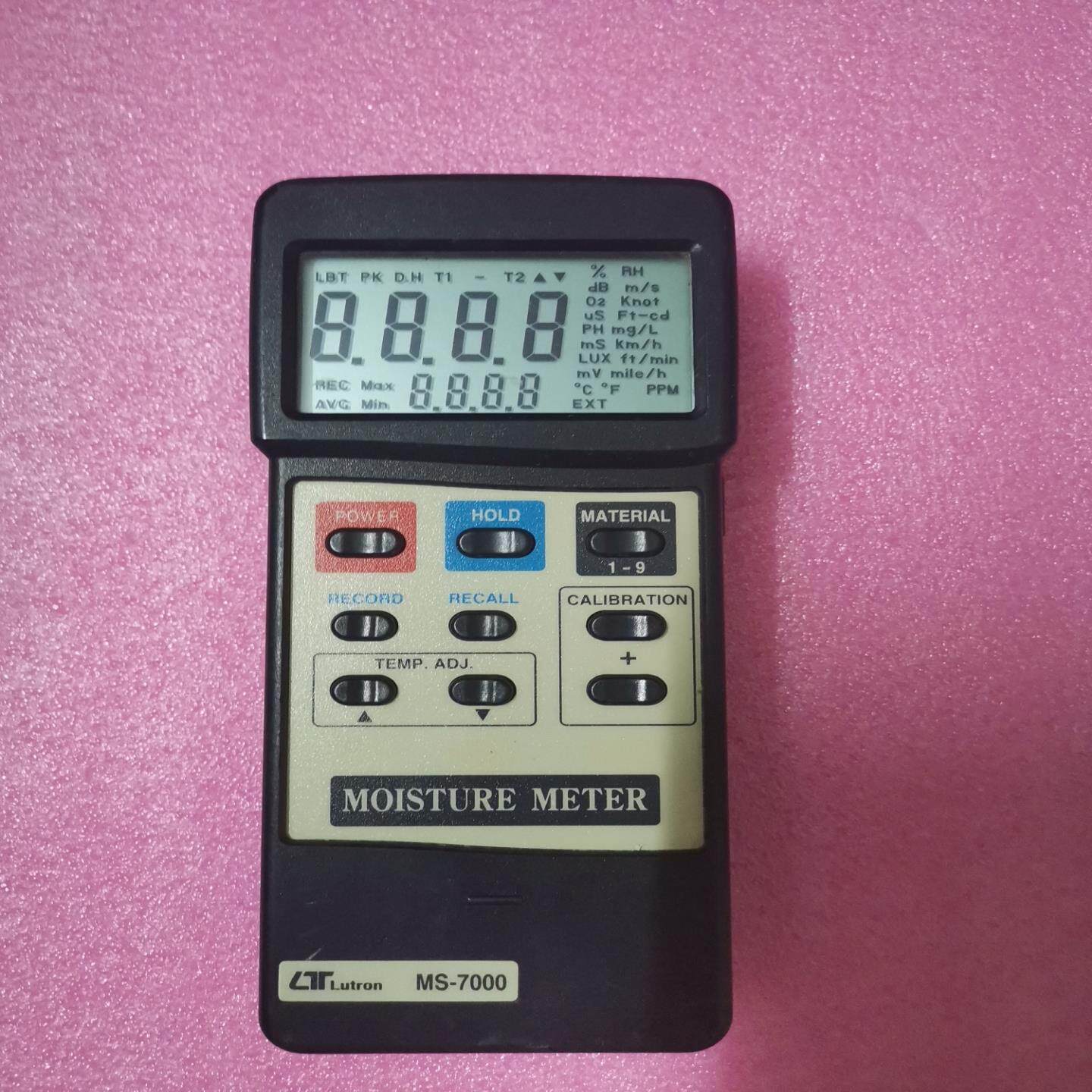 [议价]台湾路昌LUTRON木材水分计MS7000智慧型木材湿度计M