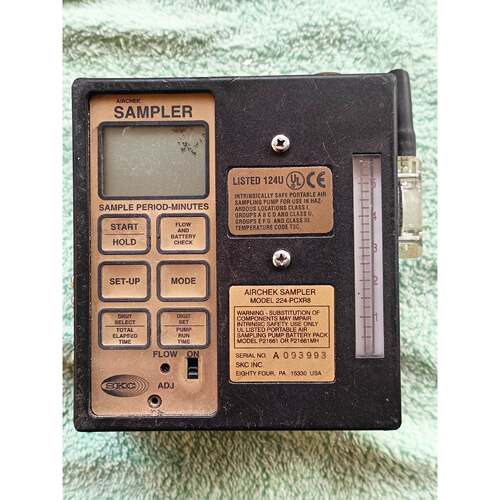 【议价】SAMPLER美国SKC采样器 型号:224-PCXR8实物