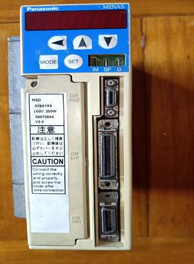 [议价]msd021a1xx松下100ⅴ200w伺服驱动器msd01
