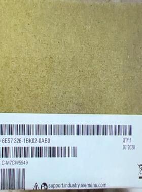 【议价】6ES7326-1BK02-0AB0西门子现货