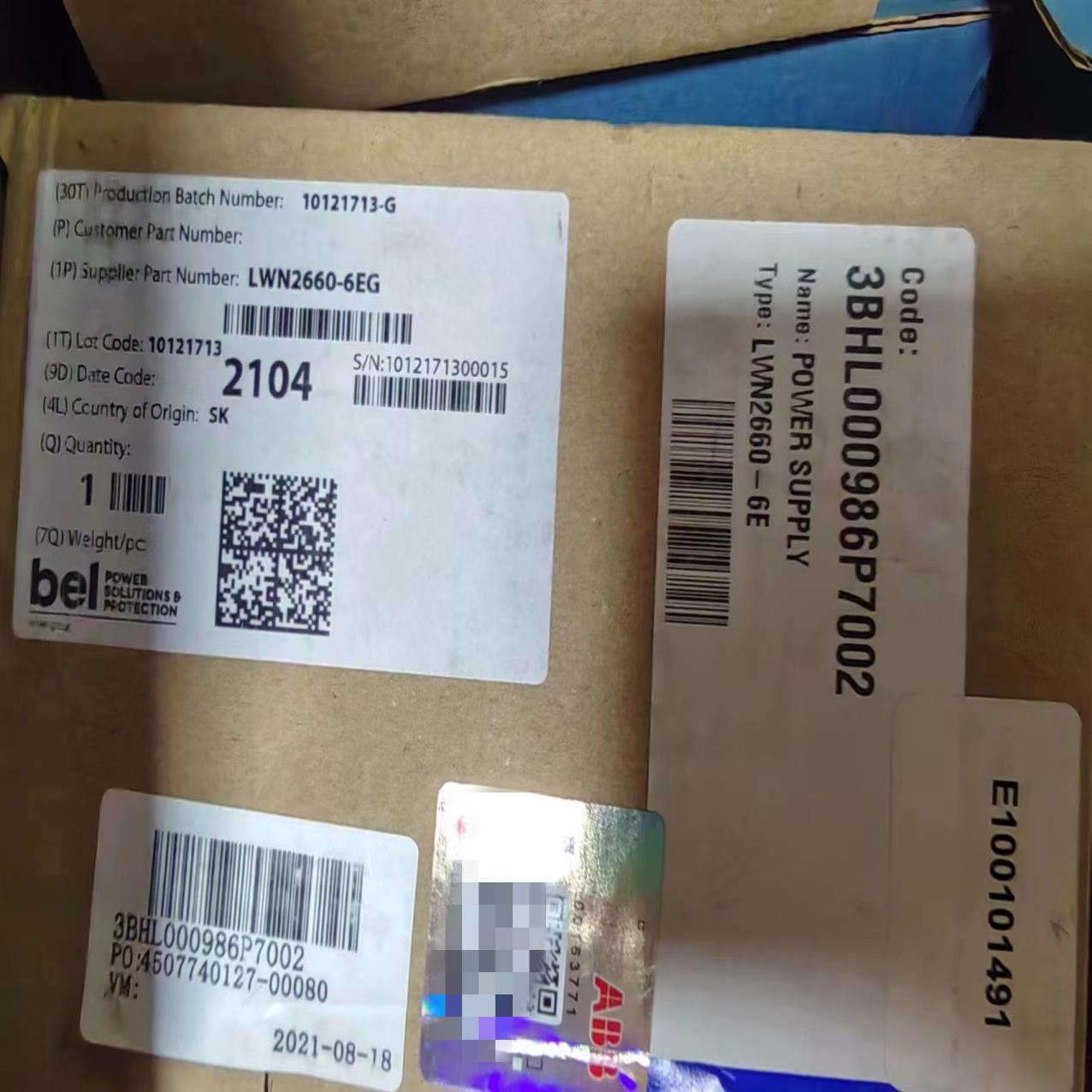 【议价】LWN2260-6EG 3BHL000986P7002项