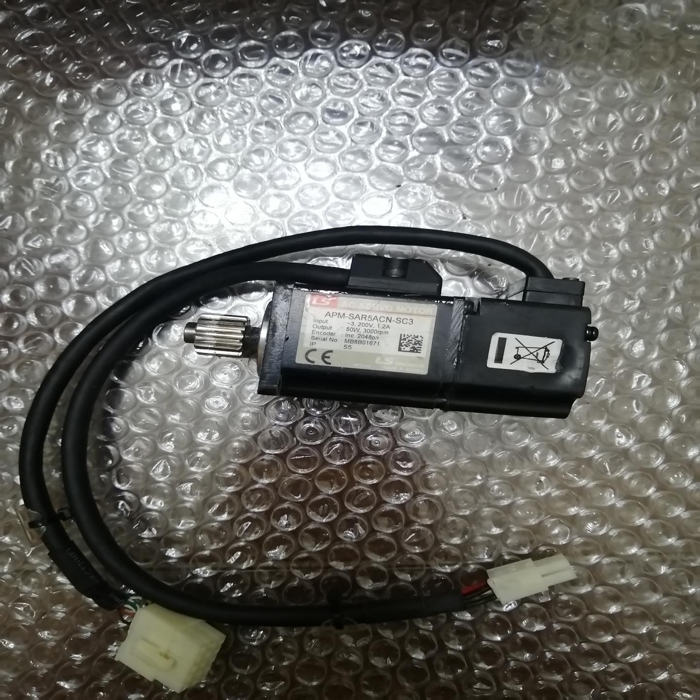 【议价】LS伺服电机APM-SAR5ACN-SC3  拆机的  不包