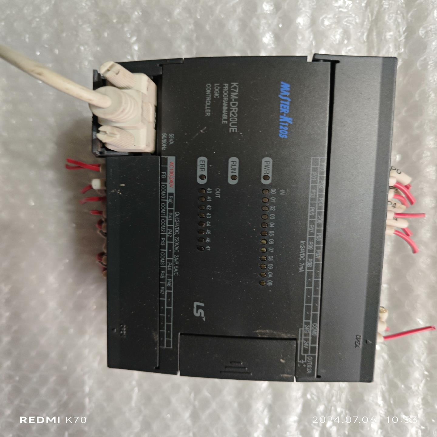 【议价】LS产电K7M-DR20UE  PLC二手拆机LS产电K