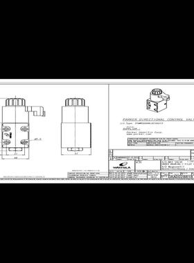 【议价】wingd主机电磁阀daad028818parkerd1