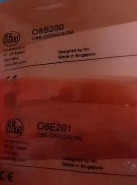 【议价】ifm易福门对射光电O8E201+O8S200，