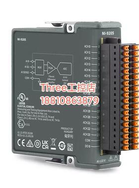 【议价】NI 9205模拟输入模块785184-01弹簧端子7793