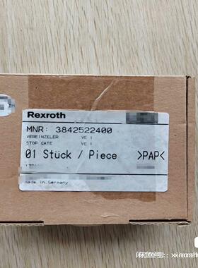 【议价】Rexroth力士乐挡停气缸3842522400