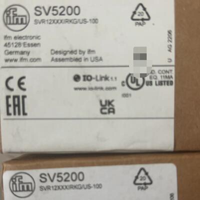 【议价】易福门SV5200全新原装现货数量限需要的来