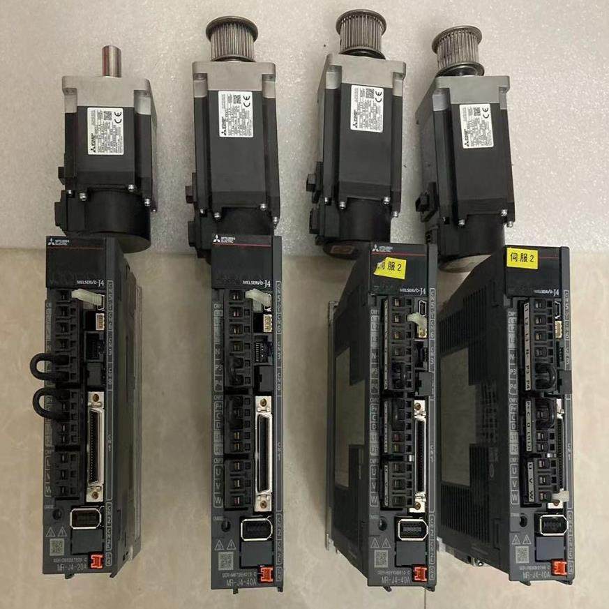 【议价】三菱伺服MR-J4-40A+HG-KR43J驱动器一套另有
