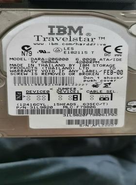 【议价】IBM DARA-206000 6G 25寸并口工业工控设