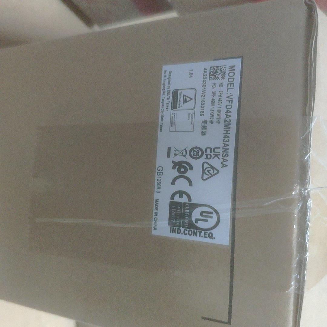 [议价]全新台达变频器VFD4A2MH43ANSAA代替VFD01