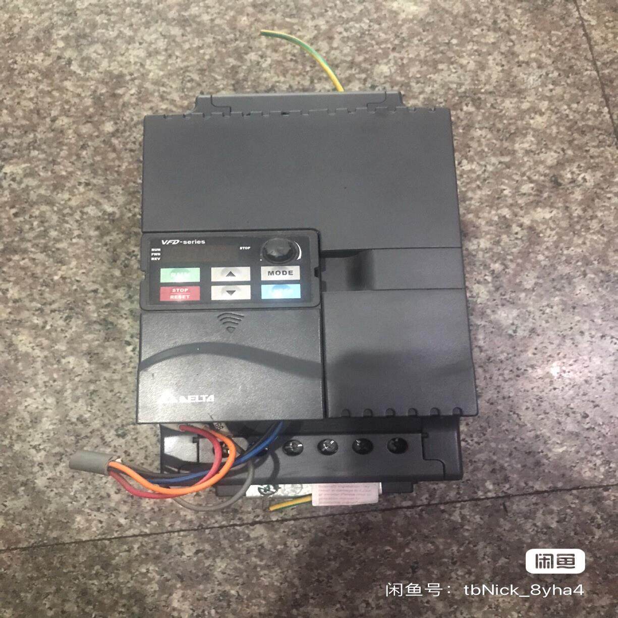 【议价】台达VFD110E43A变频调速控制器成色如图实拍较好测