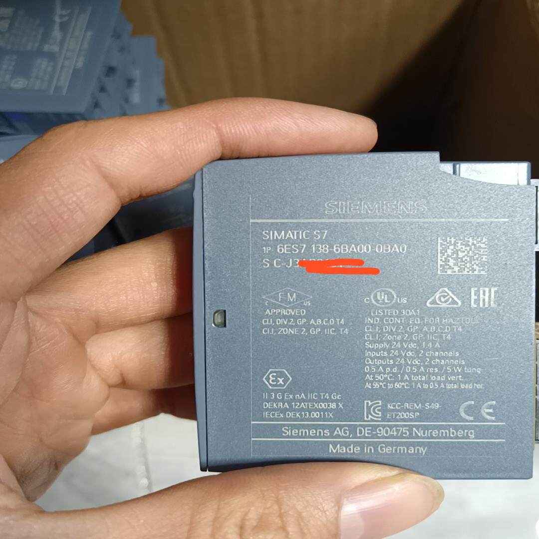 【议价】西门子138-6BA00-0BA0成色充新裸机10几个单