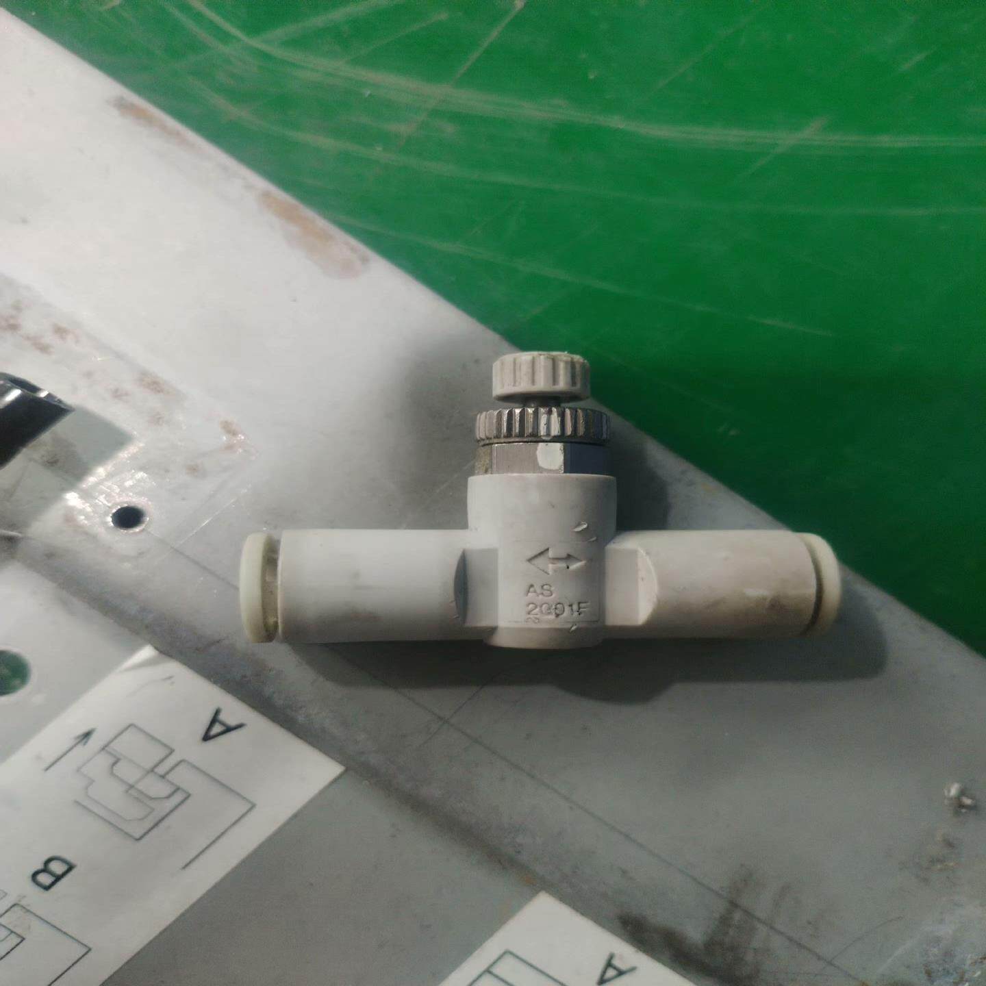 【议价】原装二手拆机的SMC调速阀接AS2001F-06配卡接头的