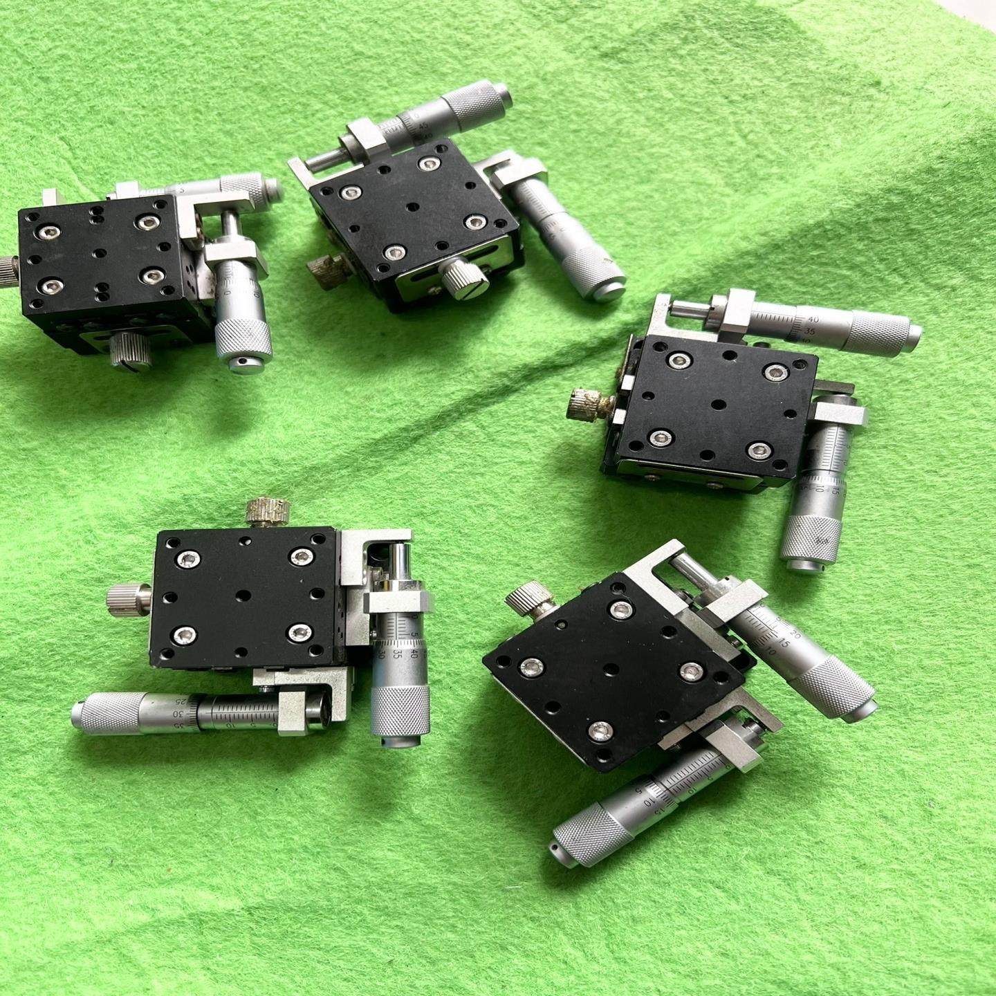 【议价】LY40手调微调平台台面40*40mm 厚度30mm行程0-