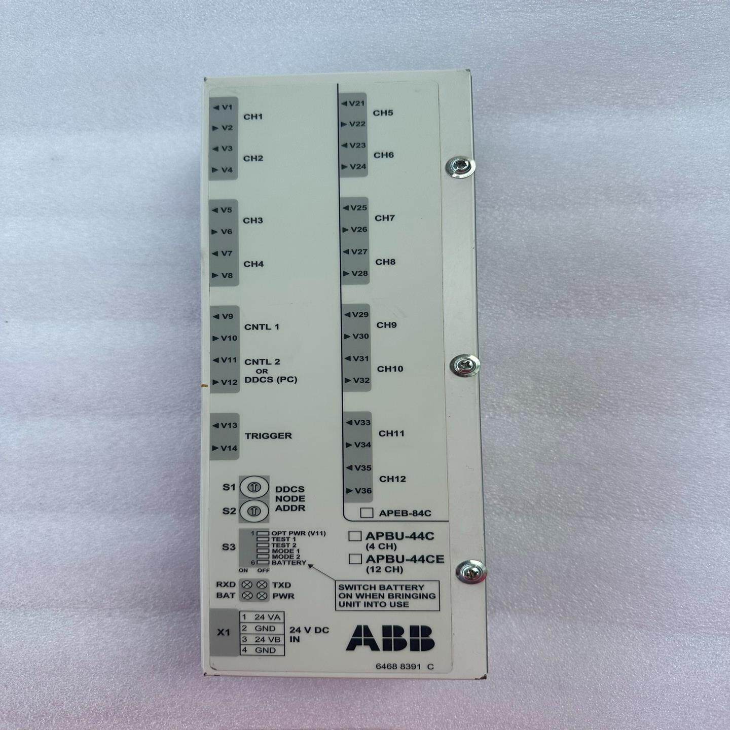 【议价】ABB光纤控制器APBU-44C成色如图99新功能包好有