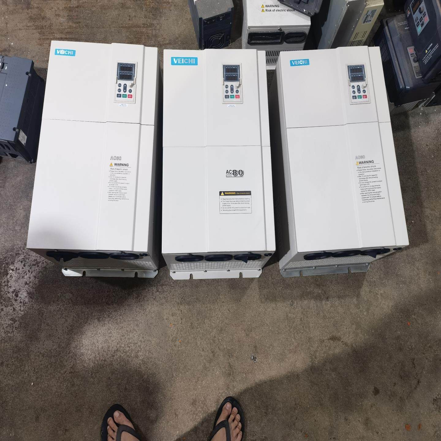 [议价]伟创ac80b变频器45kw55kw实物拍摄功能完好没