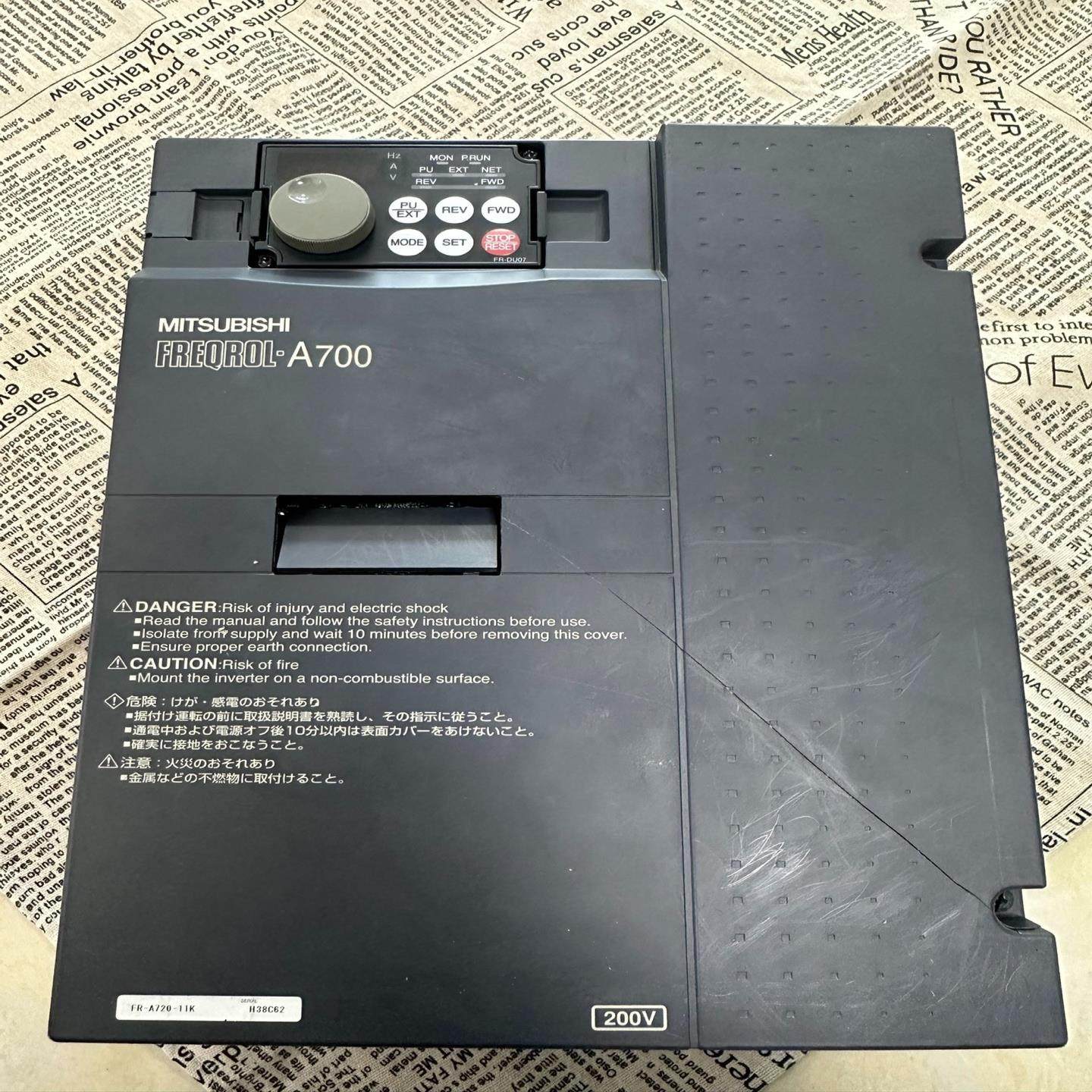 【议价】三菱变频器FR-A720-11K 实物拍摄 功能包好 标价单