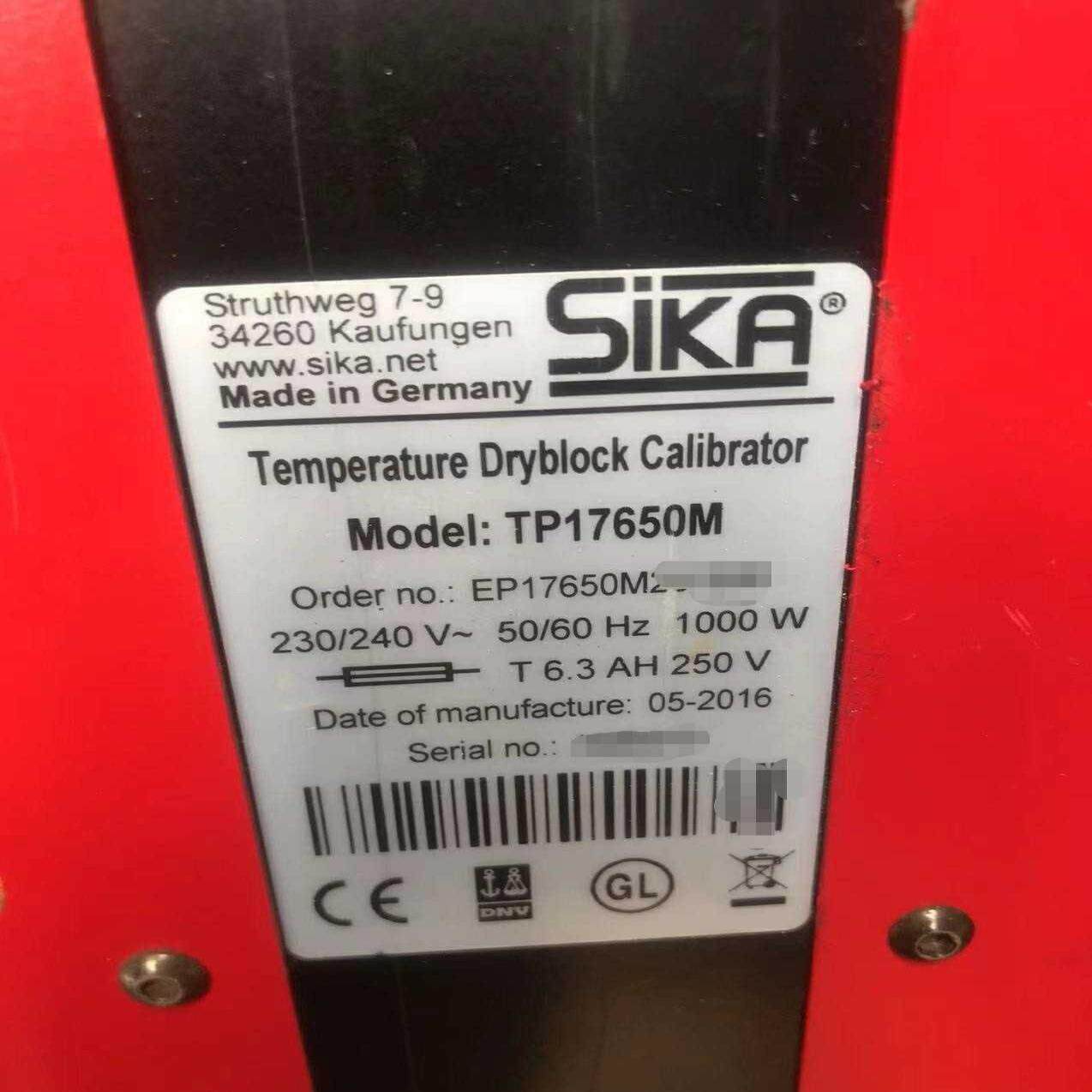 【议价】SIKA TP17650M校准仪现货出售sika EZ150