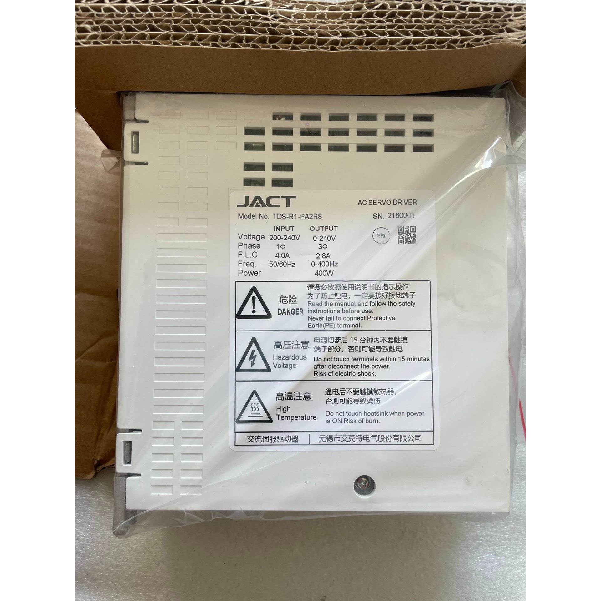 【议价】JACT艾克特伺服驱动器400W TDS-R1-PA2R8