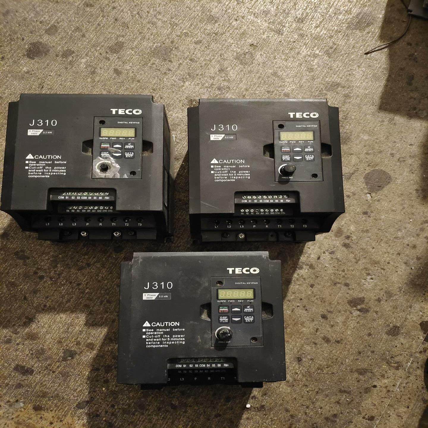 【议价】二手拆机东元J310-4003H3一A380V22K