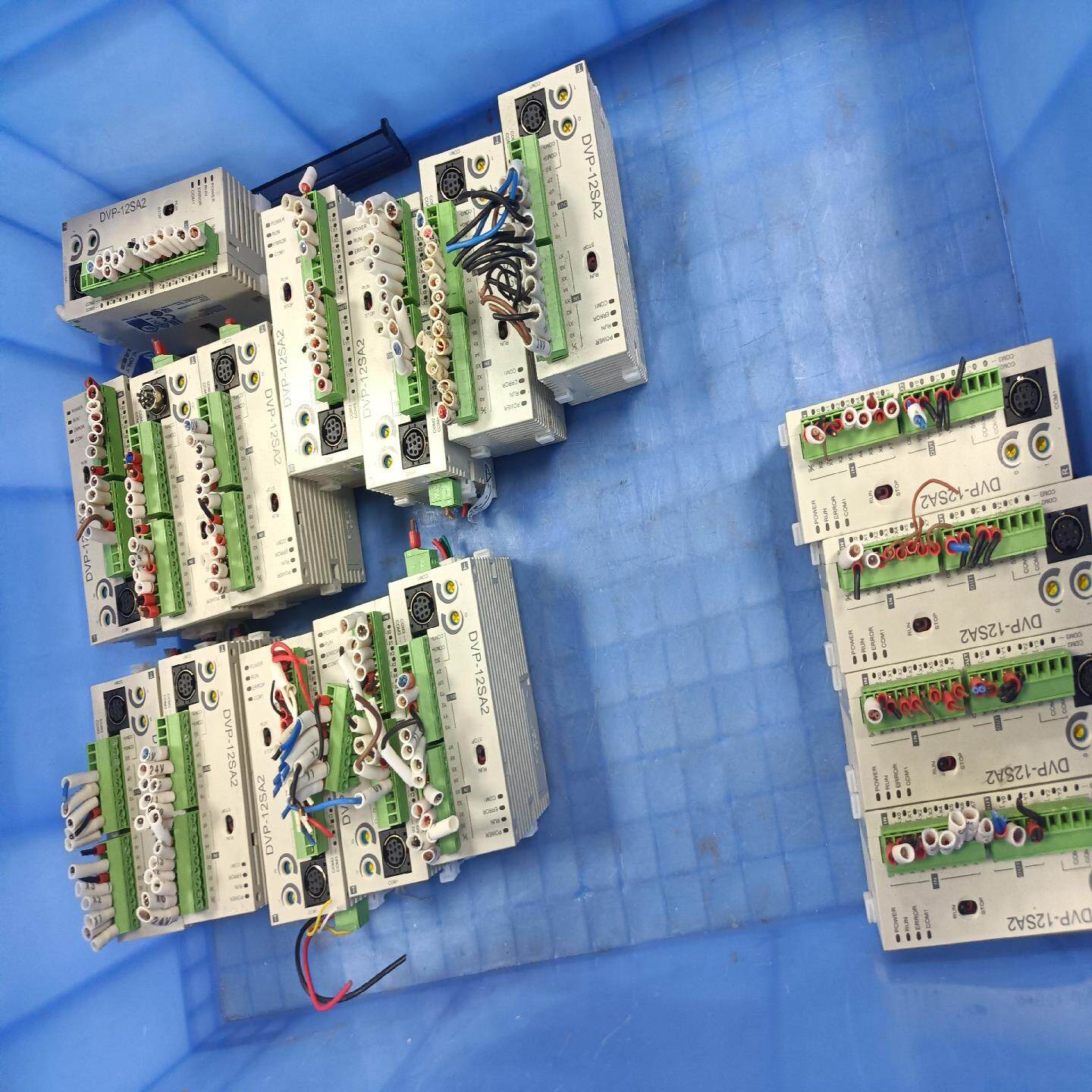 【议价】拆机台达PLC DVP12SA211T DVP12SA211