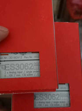 【议价】德国倍福BECKHOFF ES5001 ES3062